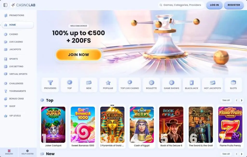 Lab Casino Nederland: Het Voorportaal van Innovatief Gaming in 2026 image 1